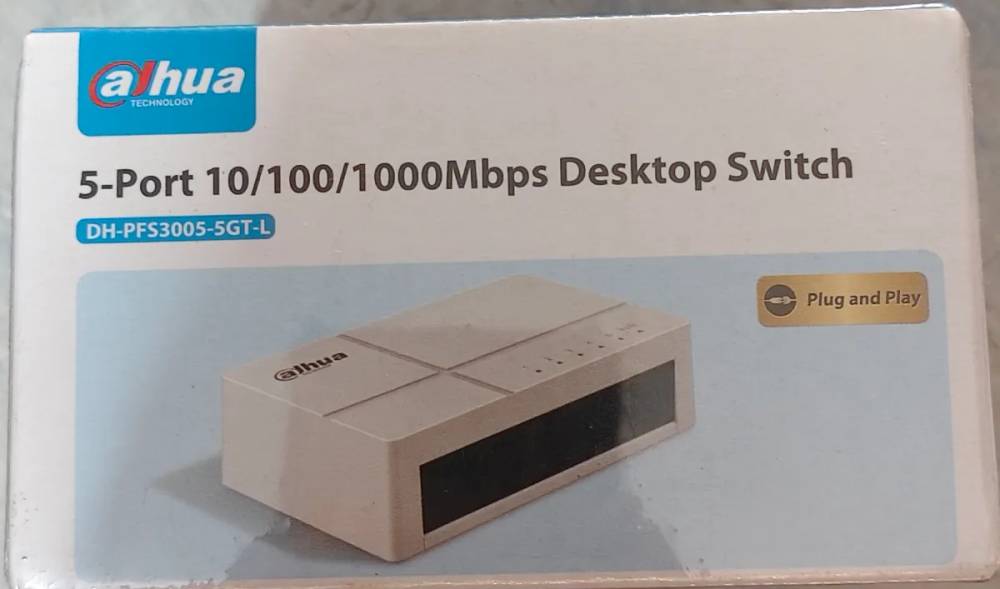 Dahua 4port switch
