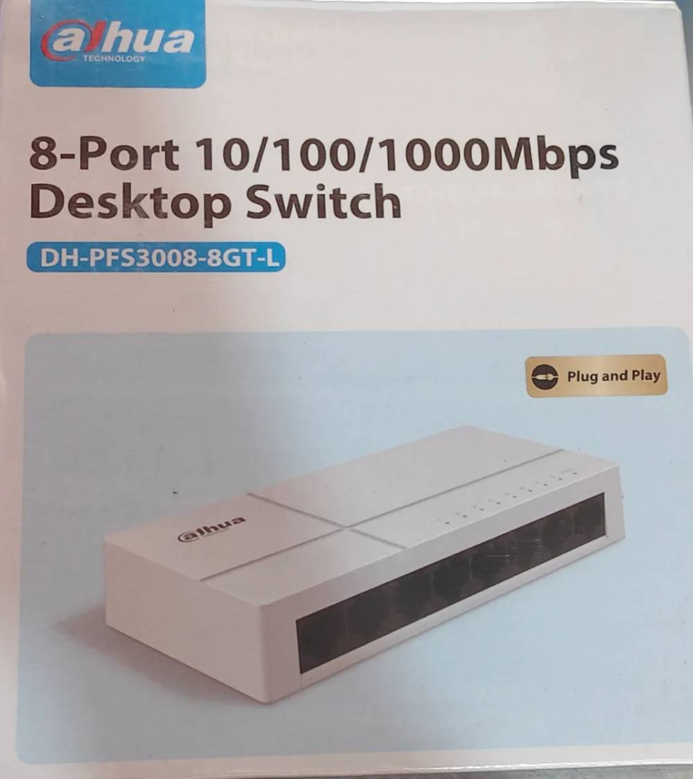 DAHUA 8Port DESKTOP SWITCH