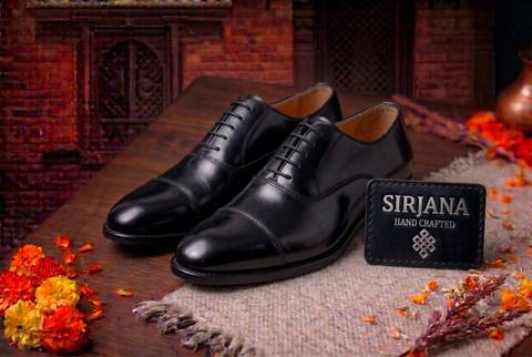 Leather oxford